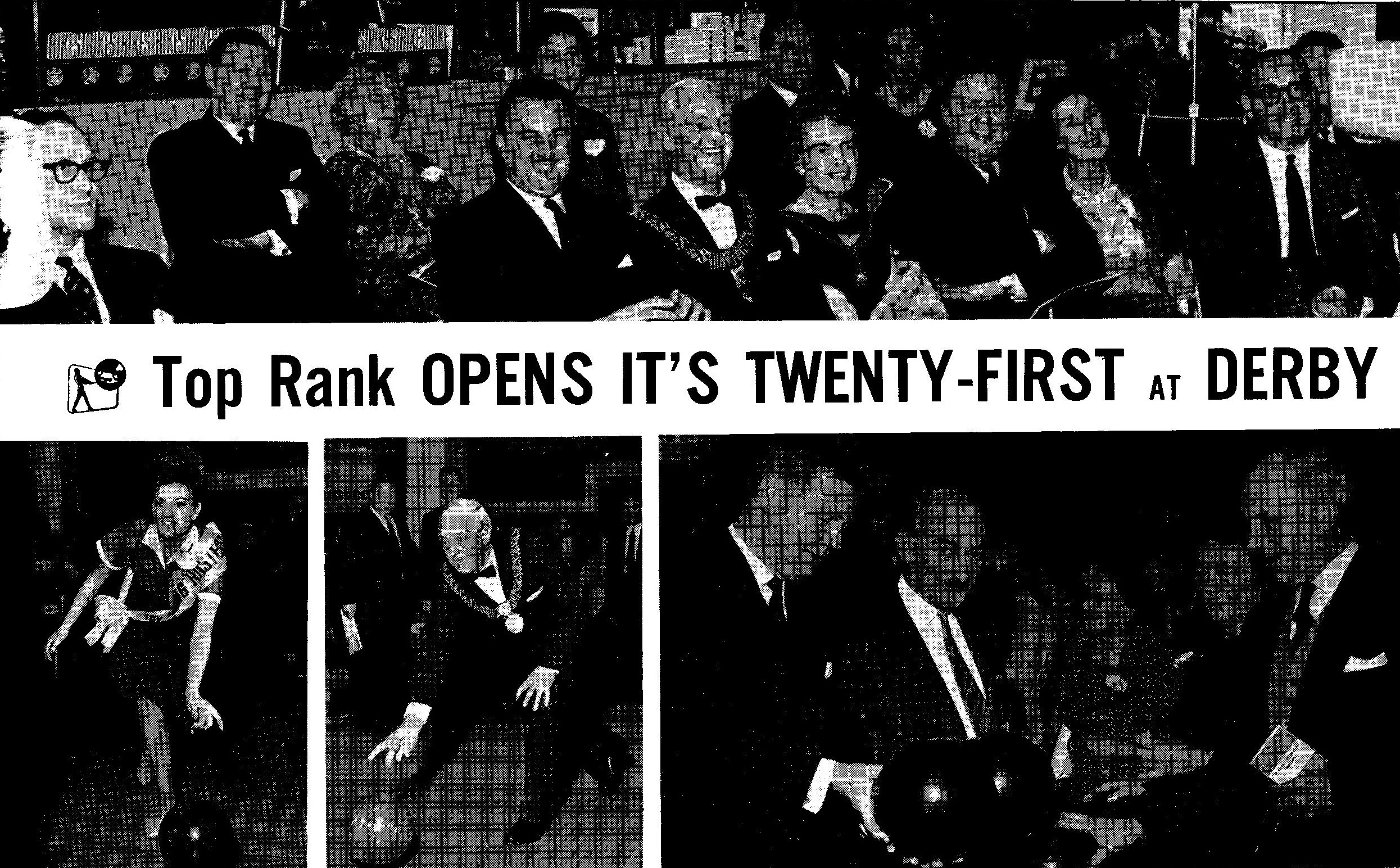 History of Tenpin Bowling in the UK Part 91 Top Rank Bowl Colyear