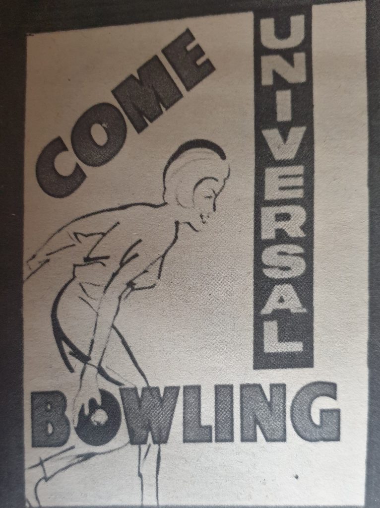 This image has an empty alt attribute; its file name is Universal-Bowling-766x1024.jpg